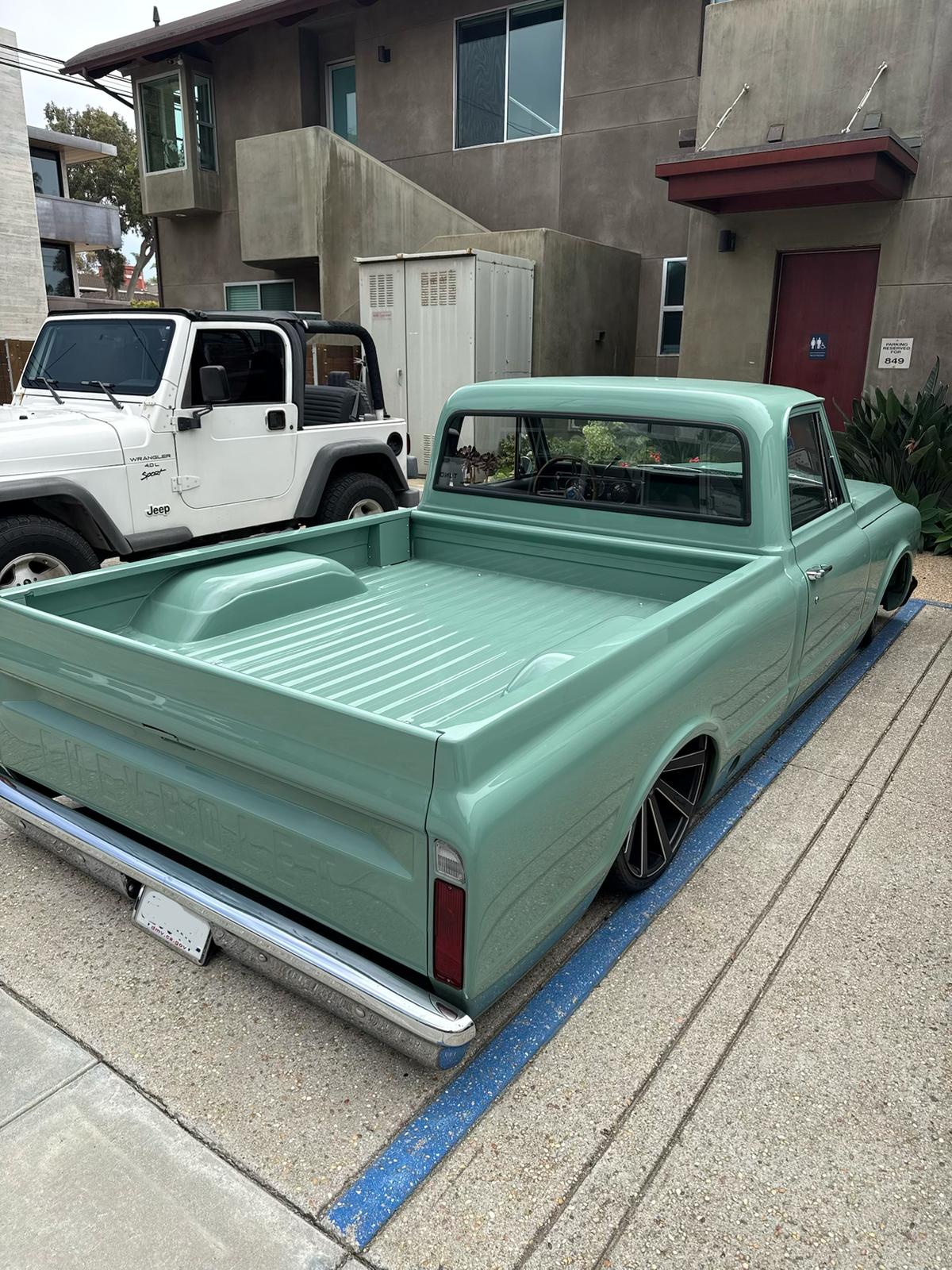 Mint classic C10 truck after detailing